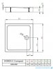 Radaway Doros C Compact Stone brodzik kwadratowy 100x100x11,5cm biały SDRC1010-05-04S